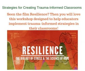 Strategies for Creating Trauma-Informed Schools/Classrooms