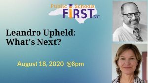 Leandro Upheld: What's Next? @ Public Schools First NC | Raleigh | NC | United States